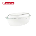 Organic Coating Nonstick Glass Casserole With Lid